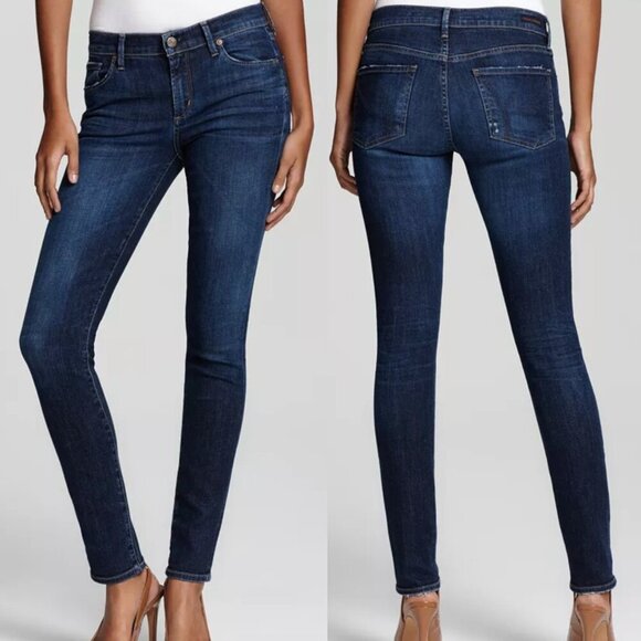 CITIZENS OF HUMANITY COH Avedon Low Rise Skinny Leg Jeans Dark Wash tag 29 W29 - Picture 1 of 14